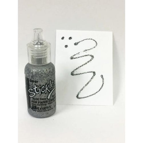 Ranger Stickles Glitter Glue .5oz-Silver