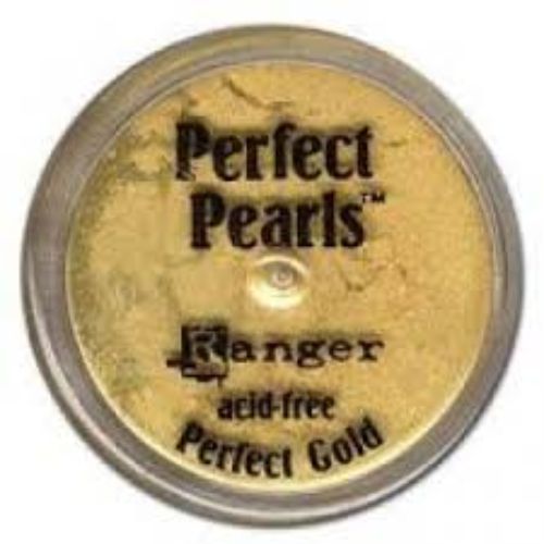 Ranger Perfect Pearls Pigment Powder .25oz - Gold - Krafters Cart