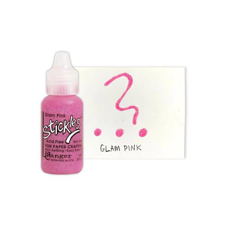 Ranger Stickles Glitter Glue .5oz-Glam Pink