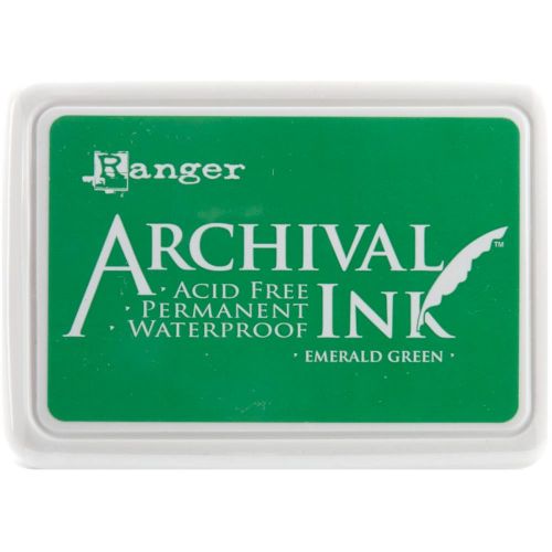 Ranger Archival Ink Pad Emerald Green