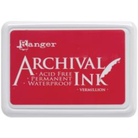 Archival Ink Pad - Vermillion - Krafters Cart