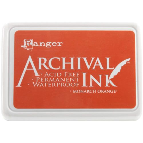 Ranger Archival Ink Pad Monarch Orange