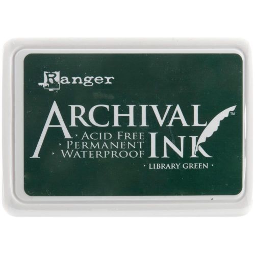 Ranger Archival Ink Pad Library Green