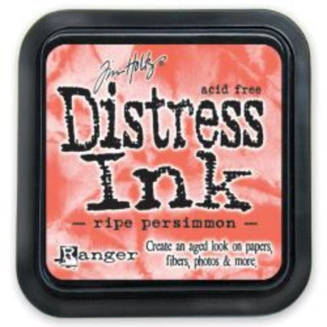 Tim Holtz Distress Ink Pad Ripe Persimmon - Krafters Cart