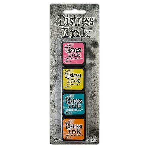 Tim Holtz Distress Mini Ink Pads 4/Pkg Kit 1