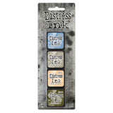 Tim Holtz Distress Mini Ink Pads 4/Pkg Kit 9