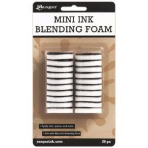Mini Ink Blending Foam 1" 20/Pkg - Krafters Cart