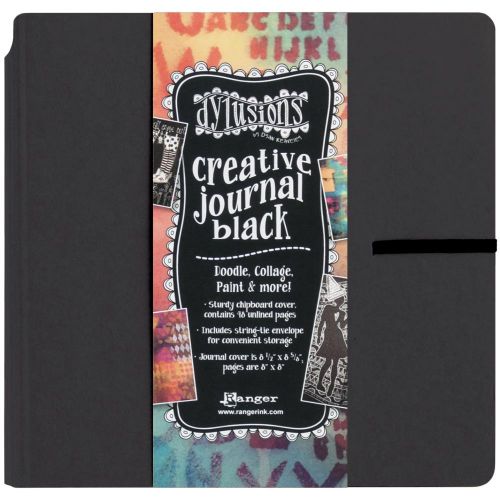 Dyan Reaveley's Dylusions Creative Journal 8.75"X9" Black