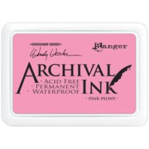 Wendy Vecchi Archival Ink Pad Pink Peony - Krafters Cart