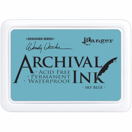 Wendy Vecchi Archival Ink Pad Sky Blue - Krafters Cart