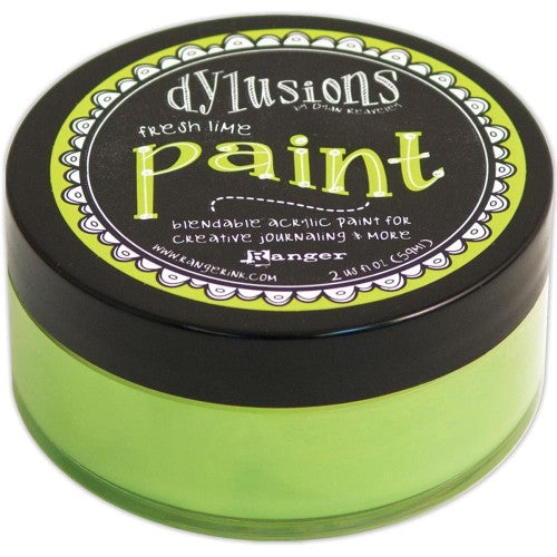 Dylusions Blendable Acrylic Paint 2oz Fresh Lime