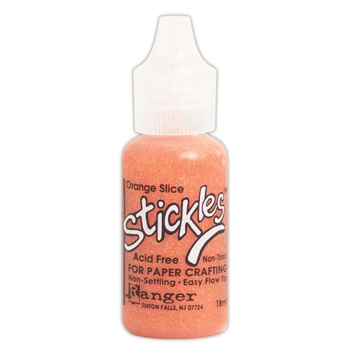 Ranger Stickles Glitter Glue .5oz-Orange Slice