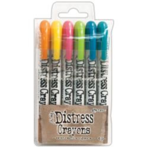 Tim Holtz Distress Crayon Set Set #1 - Krafters Cart