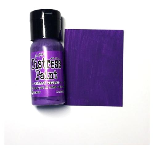 Tim Holtz Distress Paint Flip Top 1oz-Wilted Violet