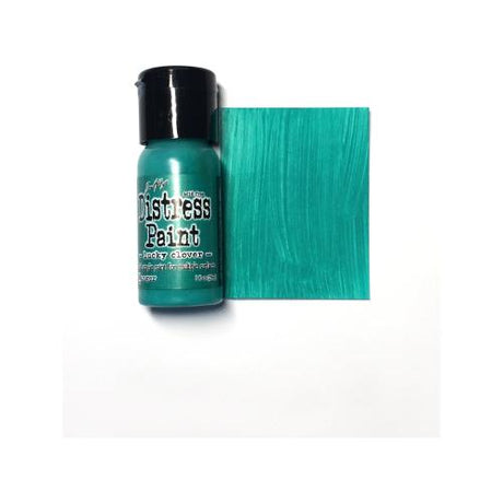 Tim Holtz Distress Paint Flip Top 1oz-Lucky Clover