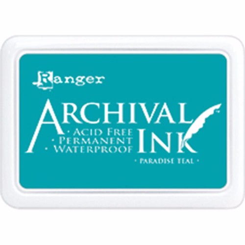 Archival Ink Pad - Paradise Teal - Krafters Cart