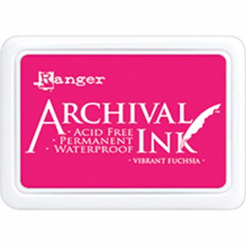 Archival Ink Pad - Vivid Fuchsia - Krafters Cart