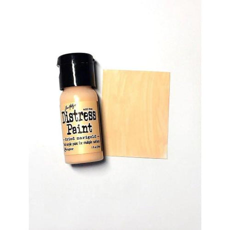 Tim Holtz Distress Paint Flip Top 1oz-Dried Marigold