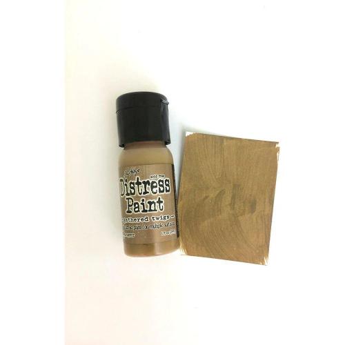 Tim Holtz Distress Paint Flip Top 1oz-Gathred Twigs