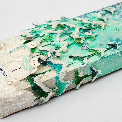 Tim Holtz Distress Paint Flip Top 1oz-Pine Needles