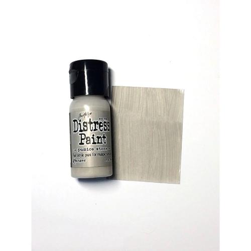 Tim Holtz Distress Paint Flip Top 1oz-Pumice Stone