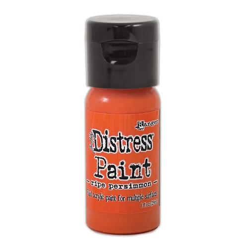 Tim Holtz Distress Paint Flip Top 1oz-Ripe Persimmon