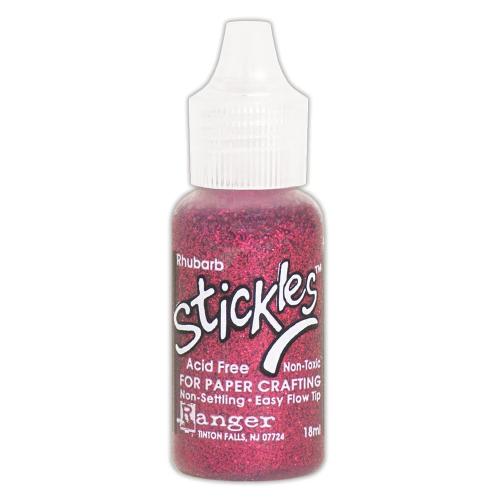 Ranger Stickles Glitter Glue .5oz-Rhubarb