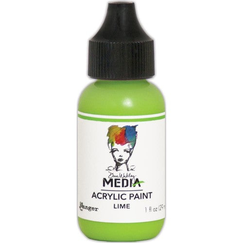 Dina Wakley Media Acrylic Paint 1oz Lime