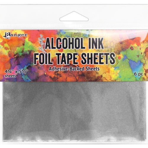 Tim Holtz Alcohol Ink Foil Tape Sheets 4.25"X5.5"