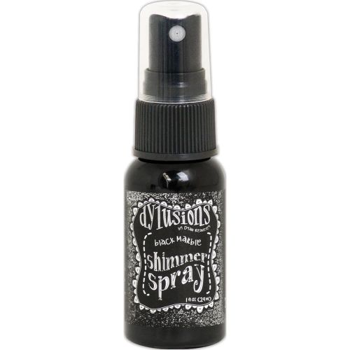 Dylusions Shimmer Sprays 1oz Black Marble