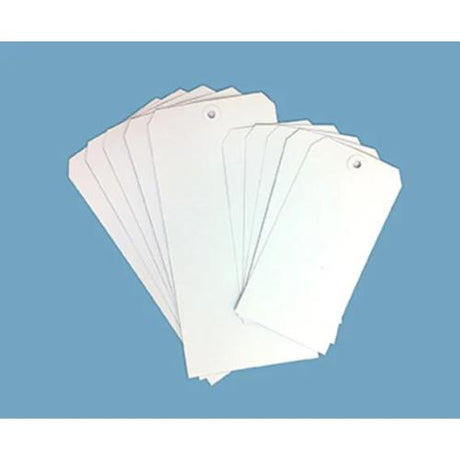 Dina Wakley MEdia White Tags Assortiment #8 & #10 (2x5pcs) (MDA64619)