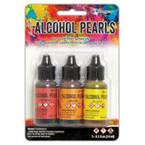 Tim Holtz Alcohol Ink Pearls Kits 3/Pkg Kit #1