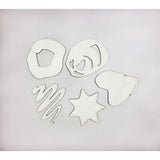 Dina Wakley MEdia Chipboard Shapes Basics (MDA65913)