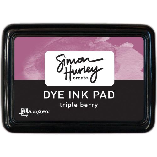 Simon Hurley create. Dye Ink Pad-Triple Berry