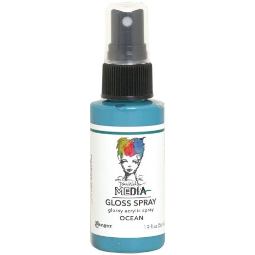 Dina Wakley Media Gloss Sprays 2oz Ocean