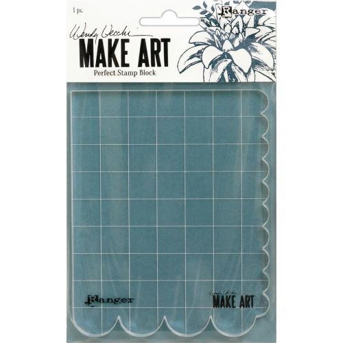 Wendy Vechhi Make Art Perfect Stamp Block