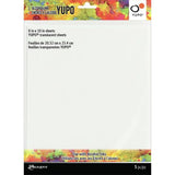 Tim Holtz Alcohol Ink Transucent Yupo Paper 104lb 5/Pkg 8"X10"