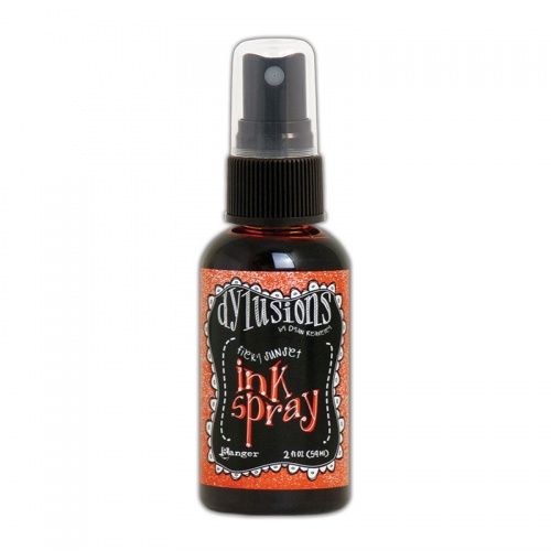 Dylusions Ink Spray 2oz Fiery Sunset