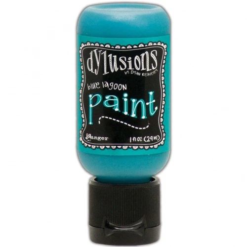 Dylusions Acrylic Paint 1oz Blue Lagoon