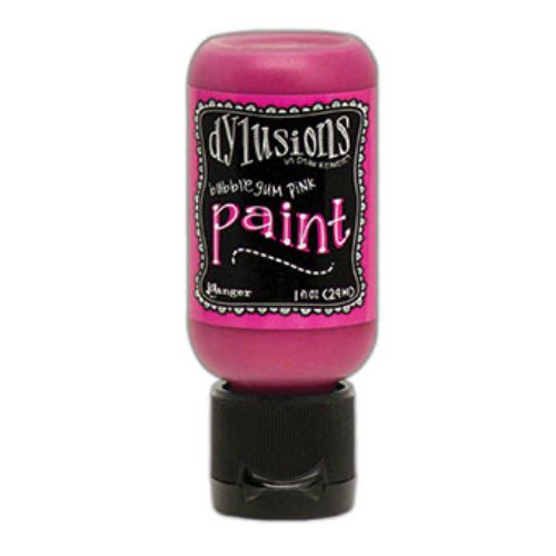 Dylusions Acrylic Paint 1oz Bubblegum Pink