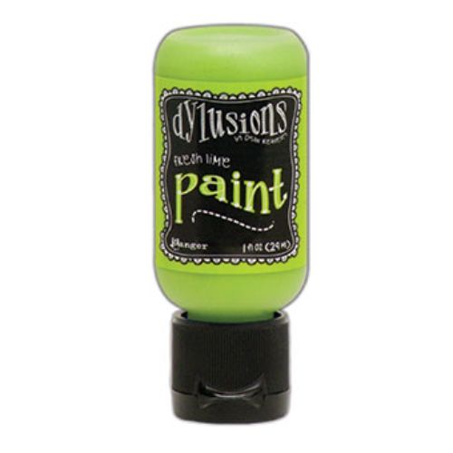 Dylusions Acrylic Paint 1oz Fresh Lime