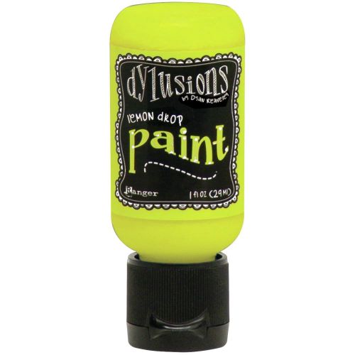 Dylusions Acrylic Paint 1oz Lemon Drop