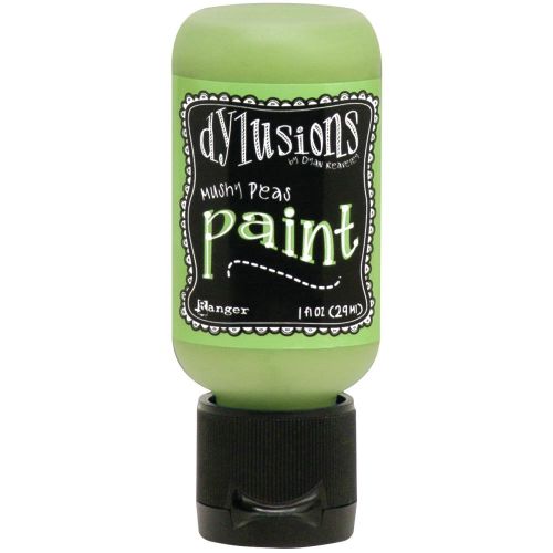 Dylusions Acrylic Paint 1oz Mushy Peas