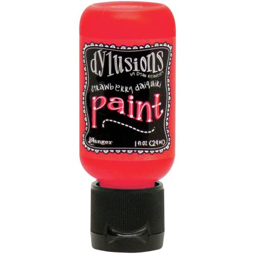 Dylusions Acrylic Paint 1oz Strawberry Daiquiri