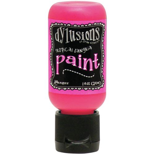 Dylusions Acrylic Paint 1oz Tropical Sangria