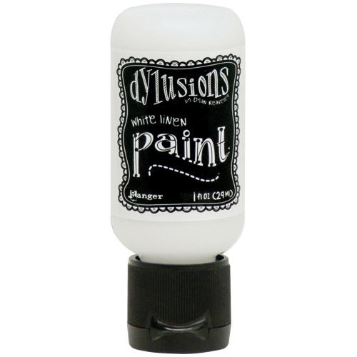 Dylusions Acrylic Paint 1oz White Linen