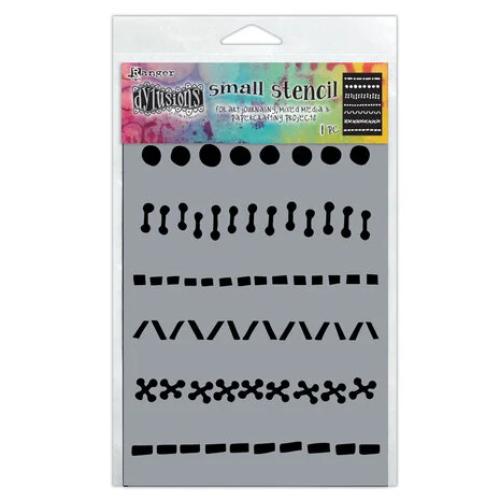 Dylusions Stencil S A Stitch In Time (DYS71419)