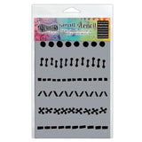 Dylusions Stencil S A Stitch In Time (DYS71419)