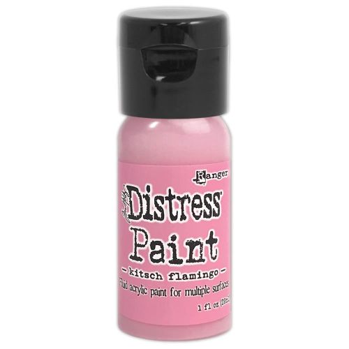 Tim Holtz Distress Paint Flip Top 1oz Kitsch Flamingo