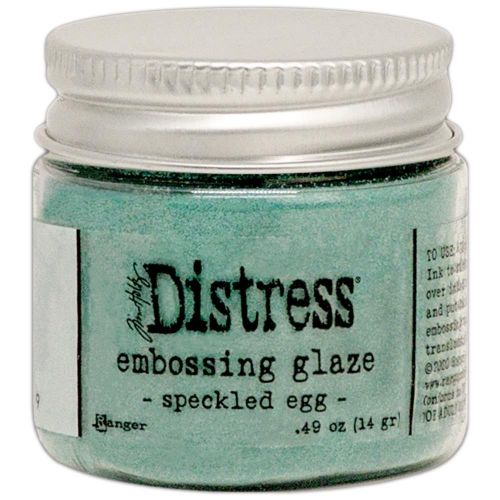 Tim Holtz Distress Embossing Glaze Speckled Egg